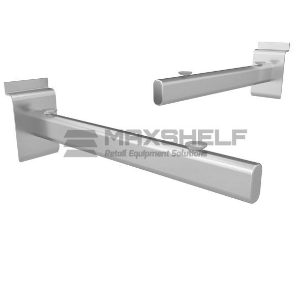 Slatwall shelf bracket arm  (pair)