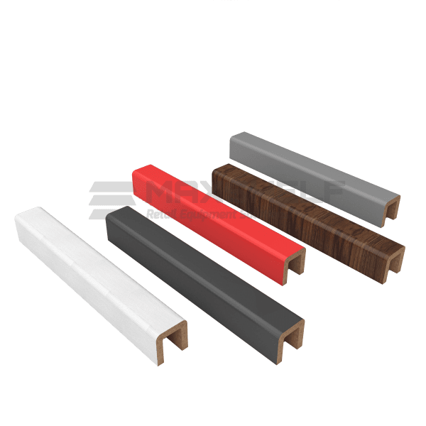 Slatwall end capping wood trim (pack of 2)