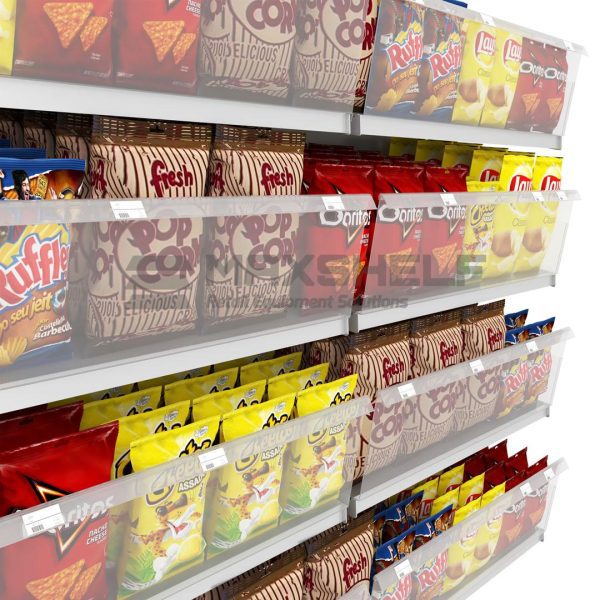 Acrylic Shelving Tier for Crisps