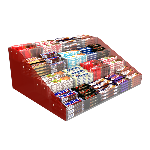 Acrylic tiered sweets & candy display