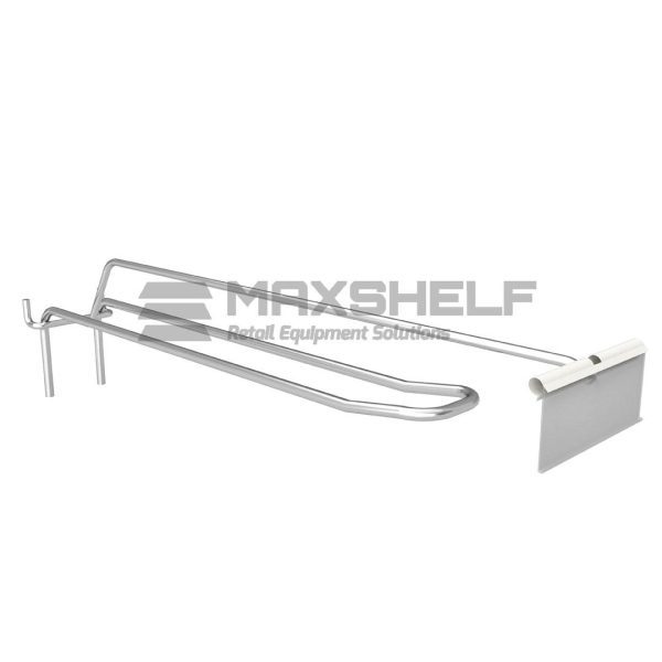 Pegboard Euro Hook Tag Arm <span class=hred>From £0.89 & Sold in Packs of 25</span>
