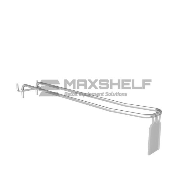 Pegboard Euro Hook <span class=hred>From £0.52 & Sold in Packs of 25</span>