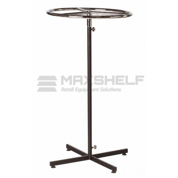 ROUND GARMENT RAIL ADJUSTABLE
