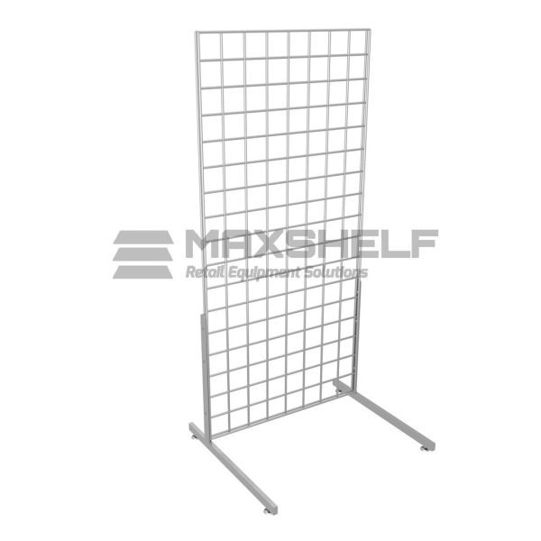 Grid Panel Wire Display with Legs