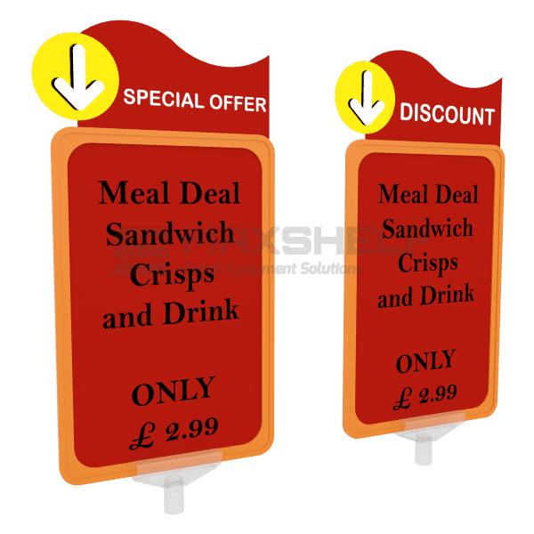 Pvc A3&A4 Frame Insert (Pack Of 10) - A3, SPECIAL OFFER