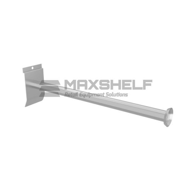 Slatwall Straight Round Arm Disc 30cm End