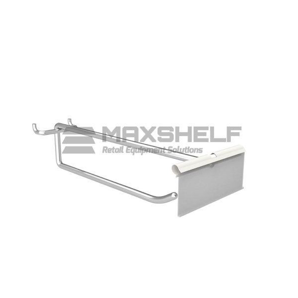 Pegboard Single Hook Tag Arm <span class=hred>From £0.84 & Sold in Packs of 25</span>