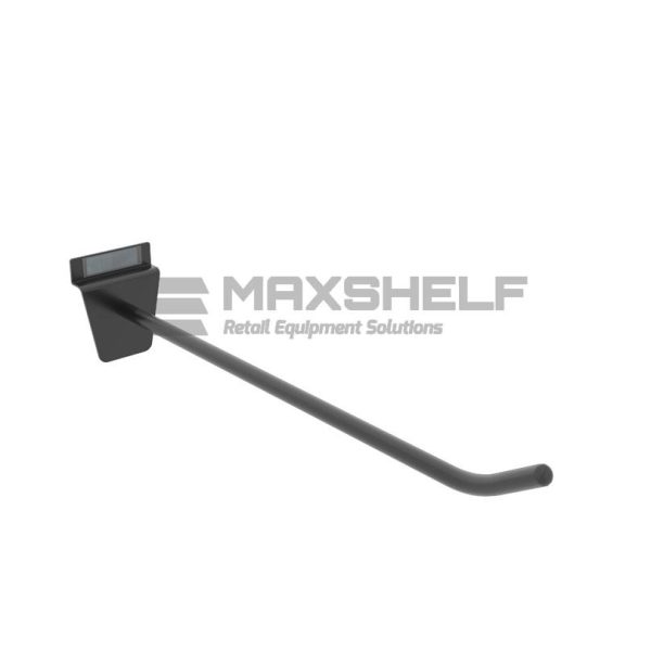 Slatwall Single Black Acrylic Hook <span class=hred>From £0.53 & Sold in Packs of 25</span>
