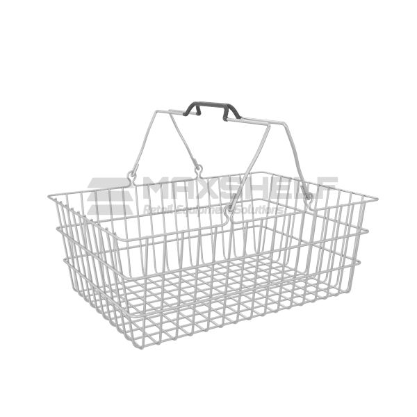 WIRE BASKET 25L [BLACK CORNERS]