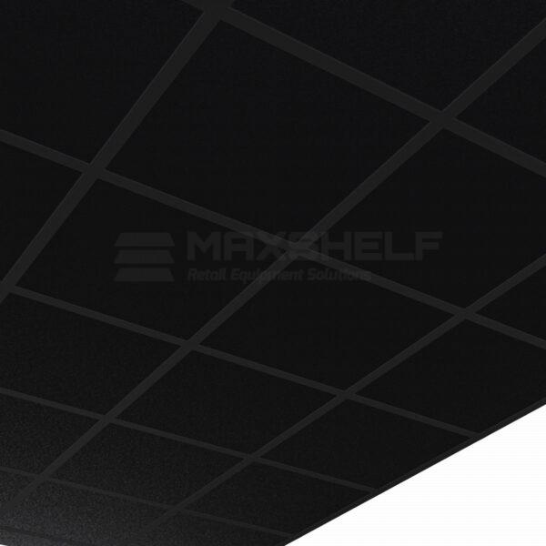 Black Plaster Ceiling Tiles 600×600 - Box of 8