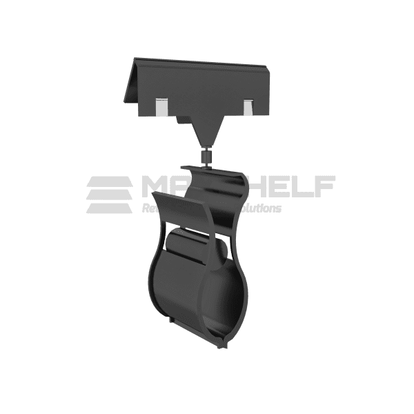 Big Clamp Message Holder Standard Size Black