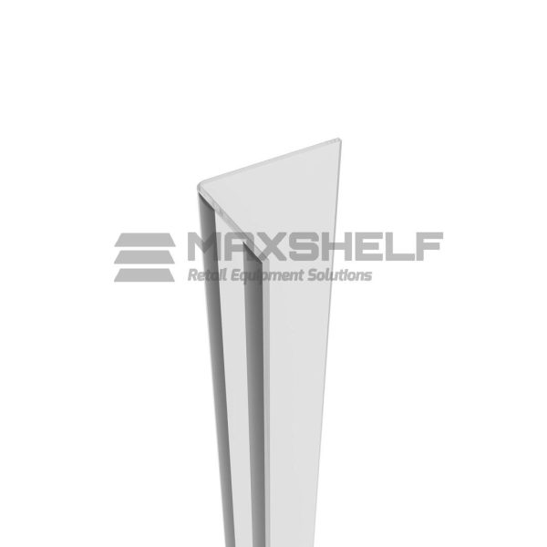 ACRYLIC RISER 985MM X 60MM X 2MM L SHAPE