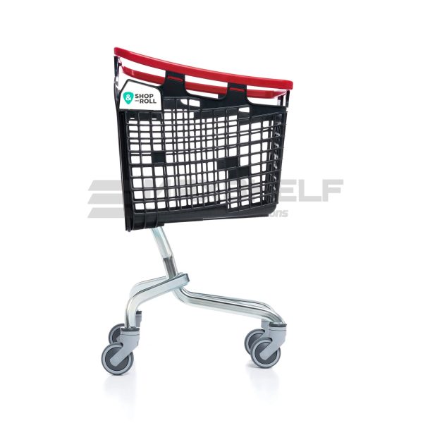 PLASTIC LOOP TROLLEY 100L - Red