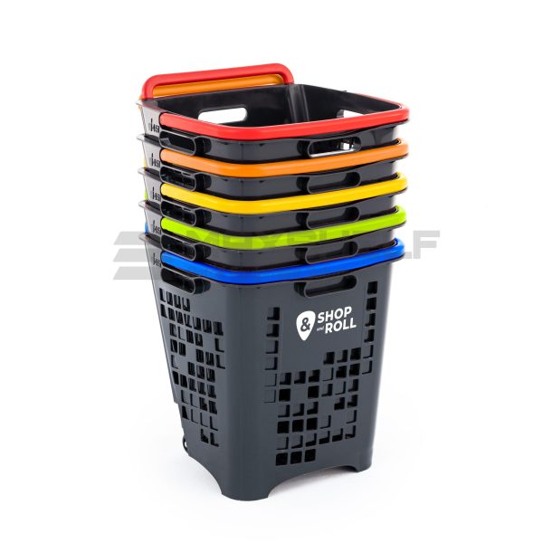 PLASTIC LOOP BASKET 45L