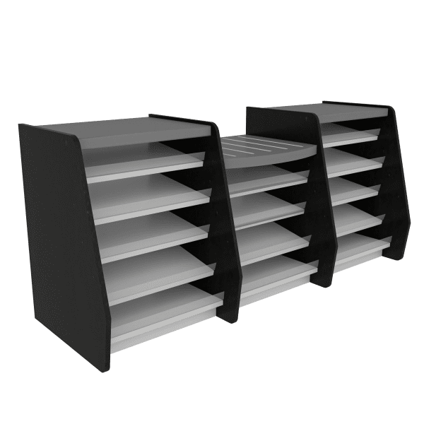 3m SHOP COUNTER ONE DROP WITH BLACK SIDES