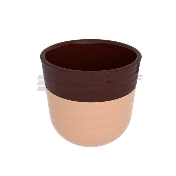 HAND MADE CLAY OLIVE POT ROUND 260*230H