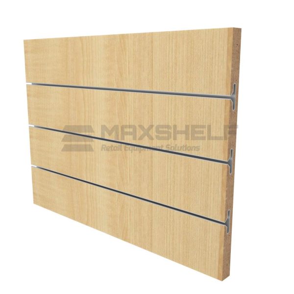 IRISH MAPLE SLATWALL PANEL UK 240cm x 120cm