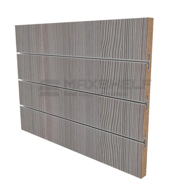 SLAT PANEL PINO GREY DOUBLE SIDED VMAX 240cm x 120cm