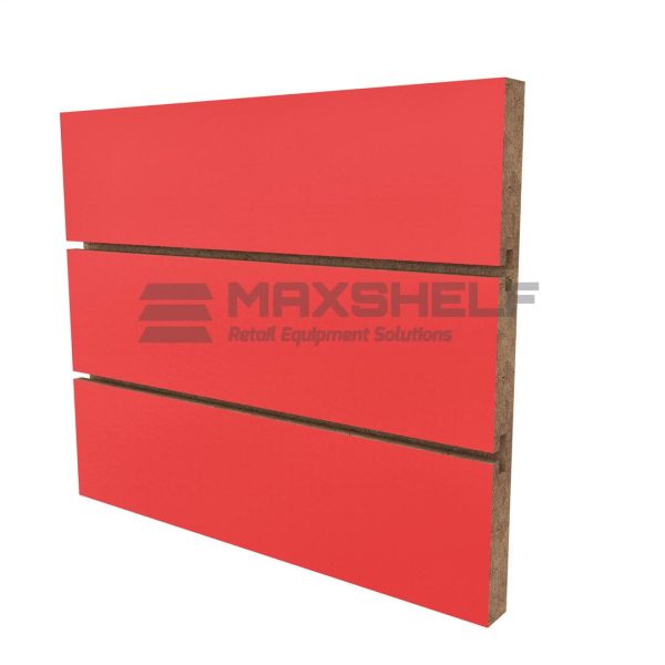 SLAT PANEL RED DOUBLE SIDED VMAX 240cm x 120cm
