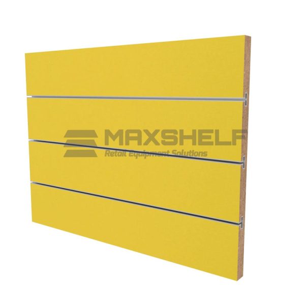 SLAT PANEL YELLOW DOUBLE SIDED UK 240cm x 120cm