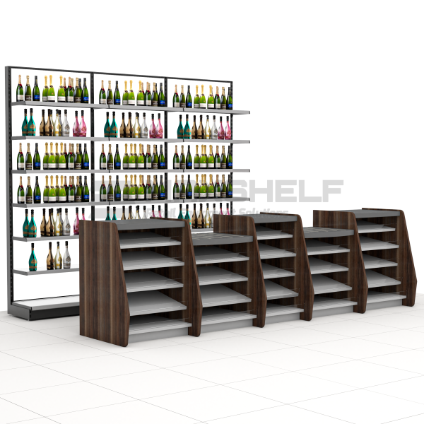 CONFECTIONERY COUNTER WITH LED BACK LIT OFFLICENSE SECTION
