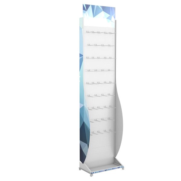 FLATPACK METAL RETAIL STAND 200CM
