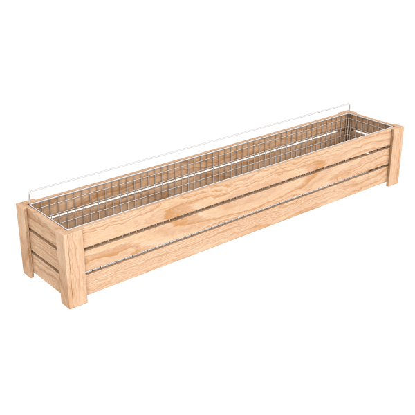 WOODEN CRISPBED 1240W x 265D x 225H  -