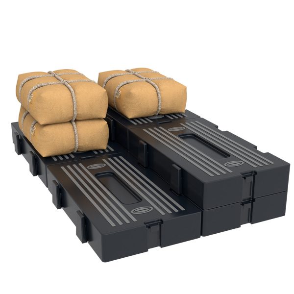 Baseboard Pallet Plinth Pack Of 8 (500X300X100)