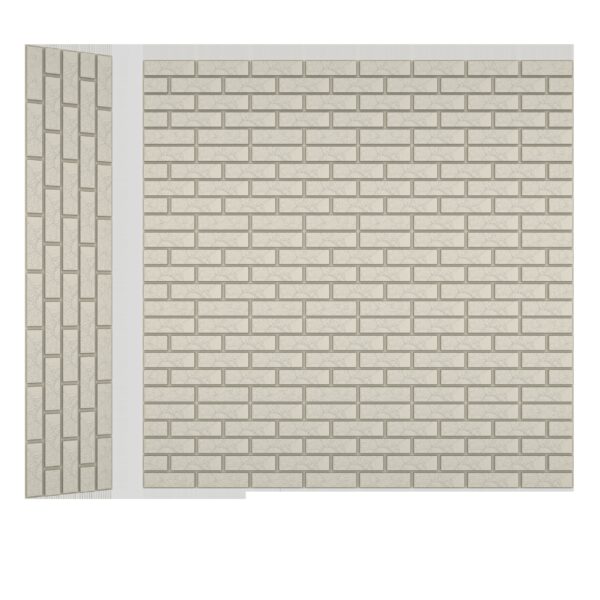 BRICK EFFECT PANEL - GREY