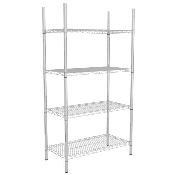 CHROME WIRE SHELVING