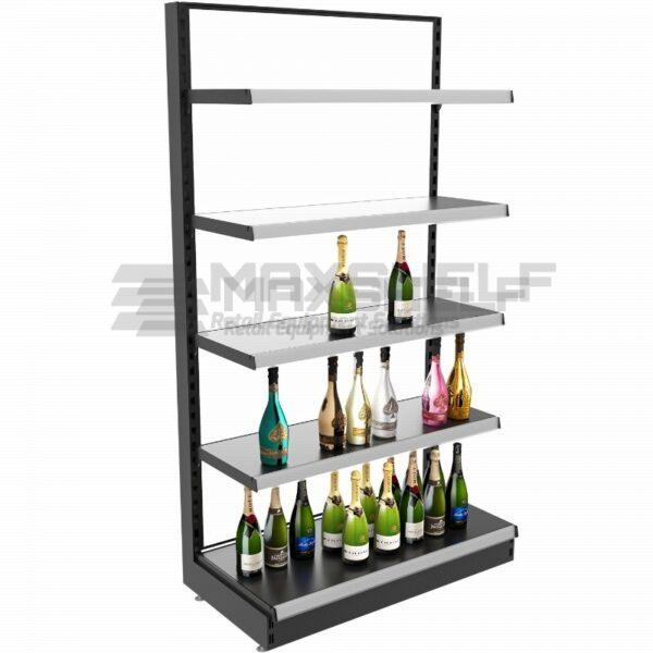Illuminated Back Panel Shelving Units