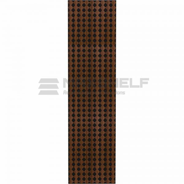 Acoustic Diamond Wall Panel – Walnut (600mm × 2400mm)
