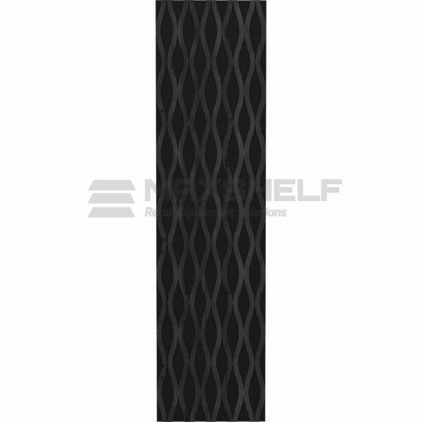 Acoustic Wave 3 Wall Panel – Black Ebony (600mm × 2400mm)