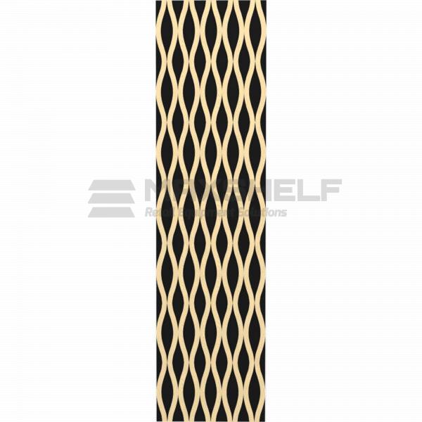 Acoustic Wave 3 Wall Panel – Oak Pomelo (600mm × 2400mm)