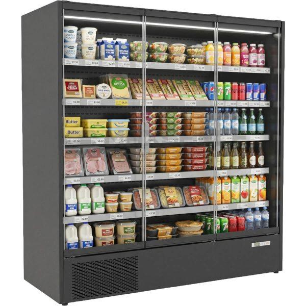 Triple Glass Door Upright Chiller 2010mm x 1935mm x 740mm