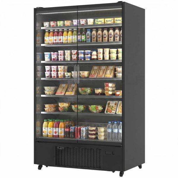 VMAX Double Door Tall Upright Display Chiller