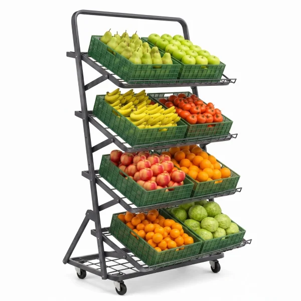 Galvanized Fruit Veg Unit